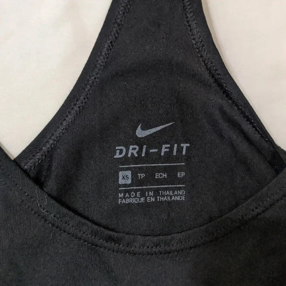 Nike Dri-Fit Training Tank Top, Color Black Size XS - Picture 12 of 12